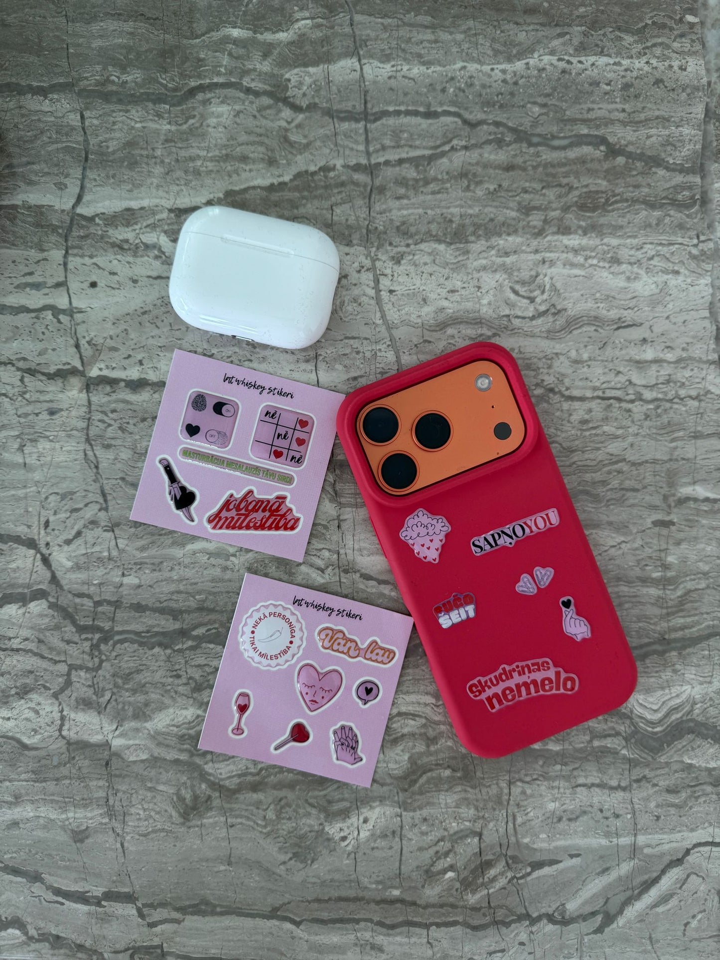 Taktīlie 3D stikeri Valentīndienas special edition