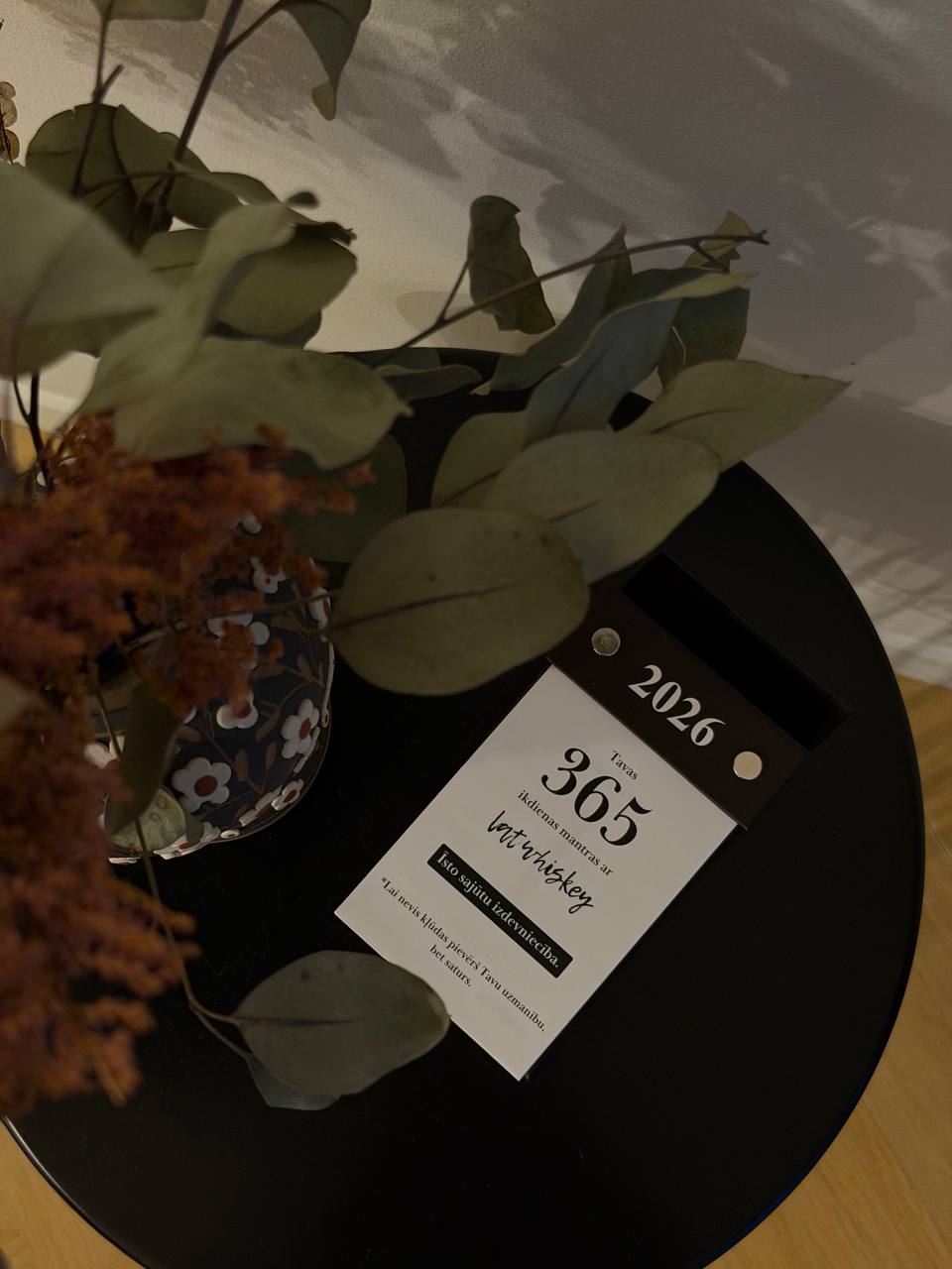 365 dienu noplēšamais galda kalendārs