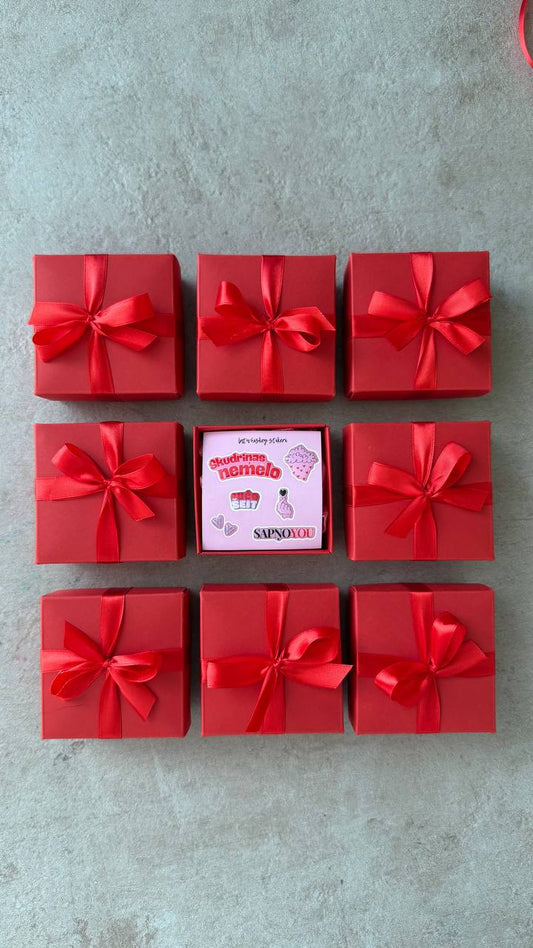 Taktīlie 3D stikeri Valentīndienas special edition