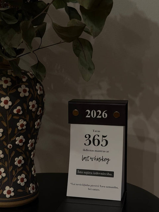 365 dienu noplēšamais galda kalendārs